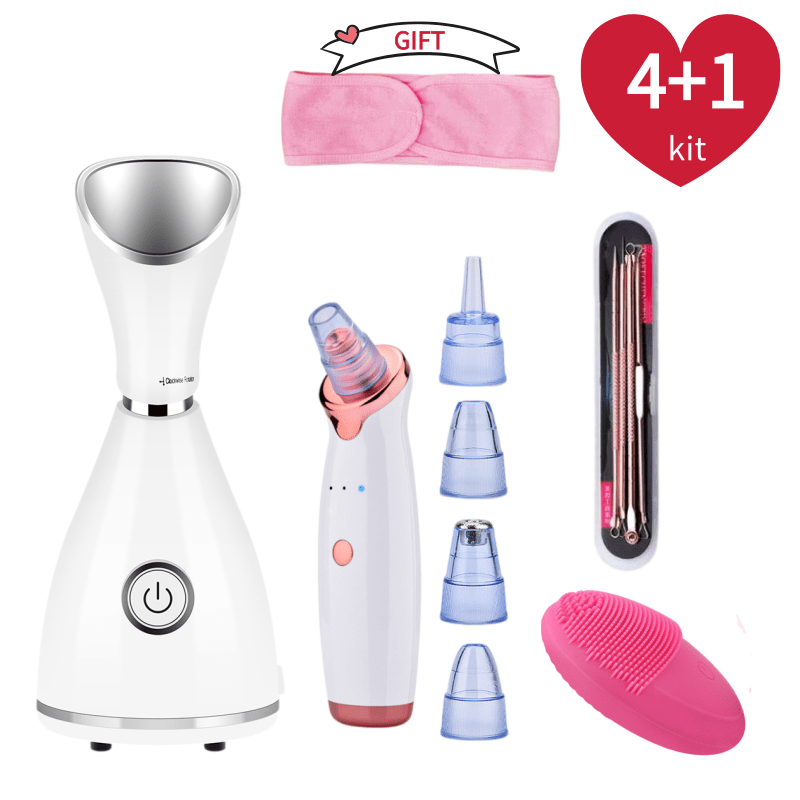 Facial Steamer Nano - Нано-ионный вапорайзер для лица, горячий отпариватель
