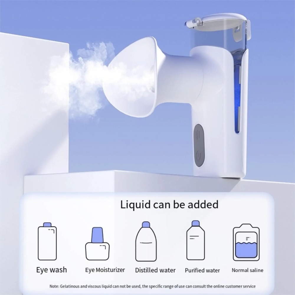 Facial Steamer Nano - Новый нано-спрей-ингредиентизатор для лица и глаз,