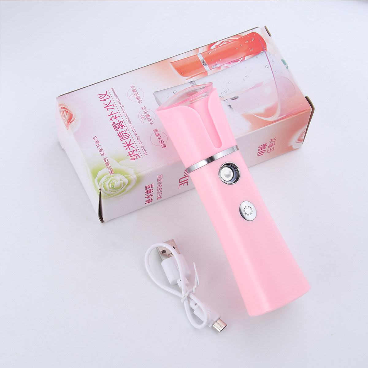 Facial Steamer Nano - Портативный увлажнитель для лица, USB-зарядка, 25