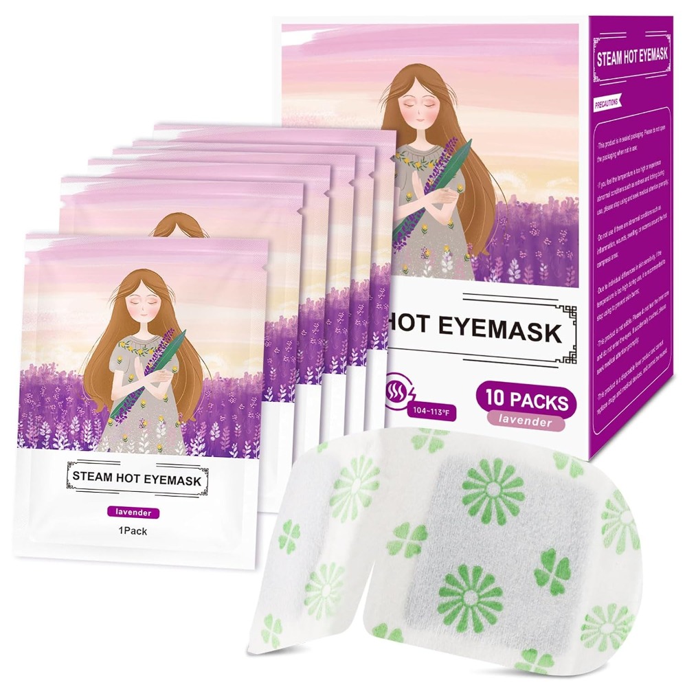 Eye Mask Heated - Самонагревающиеся одноразовые паровые маски для глаз