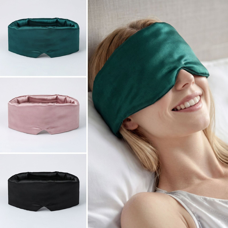 Eye Mask Heated - Маска для сна из ледяного шелка: