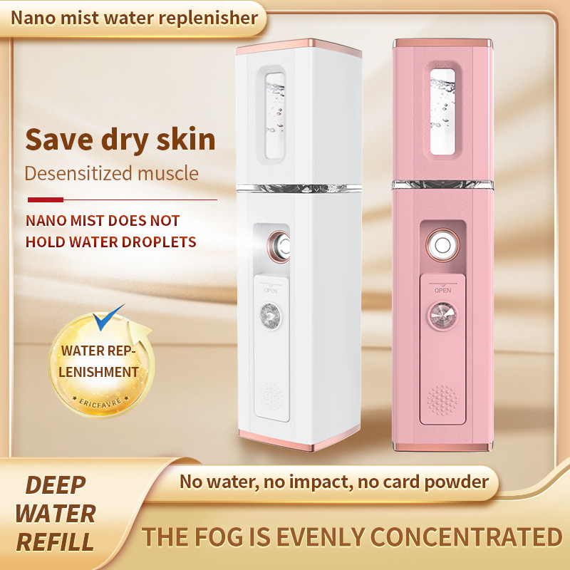 Facial Steamer Nano - Нано-распылитель для лица с ультразвуковым увлажнением,