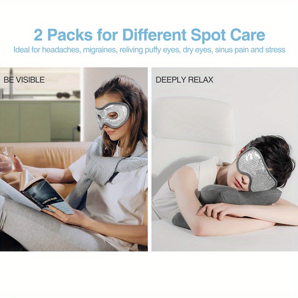 2 шт./компл. гелевая маска для – обзор и цена Eye Mask Heated