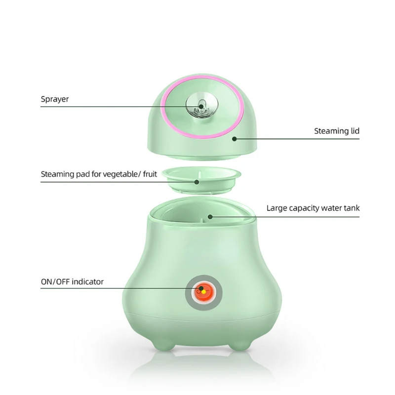 Распылитель для лица для фрукт – обзор и цена Facial Steamer Nano