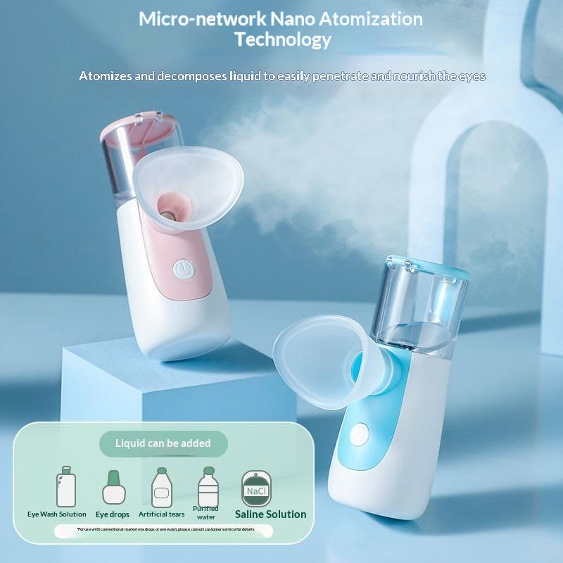 Мини-увлажнитель отпаривателя  – обзор и цена Facial Steamer Nano