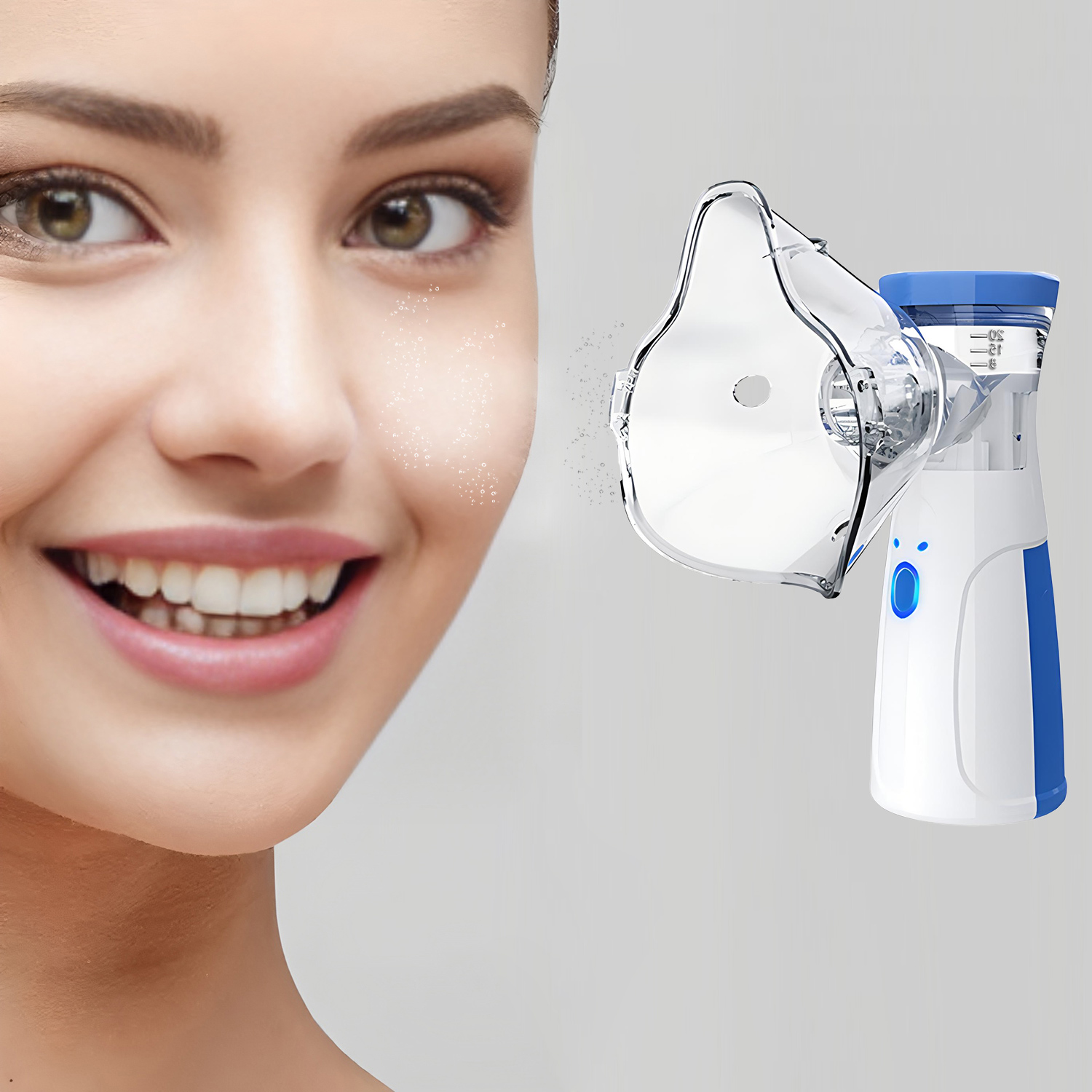 Мини-отпариватель для лица, бе – обзор и цена Facial Steamer Nano