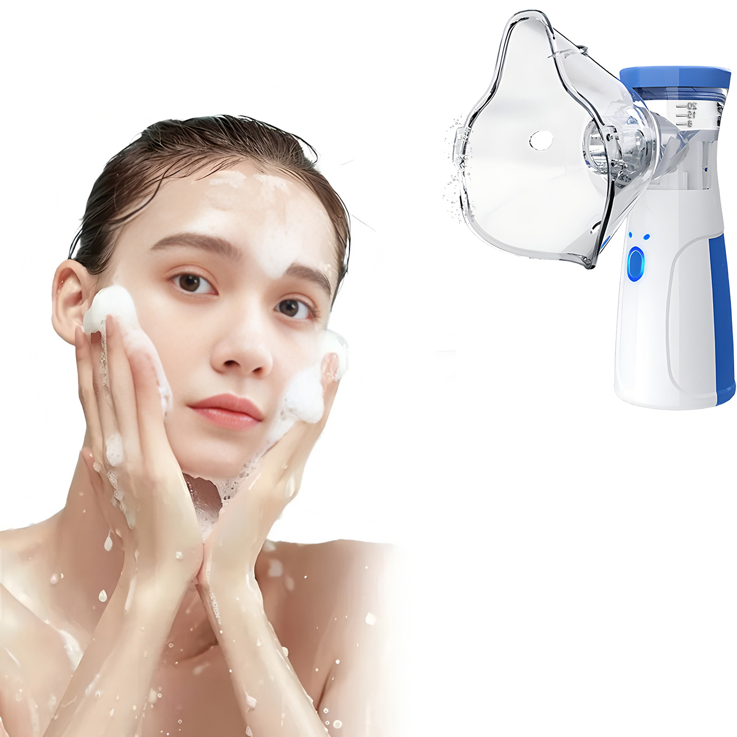 Мини-отпариватель для лица, бе – обзор и цена Facial Steamer Nano